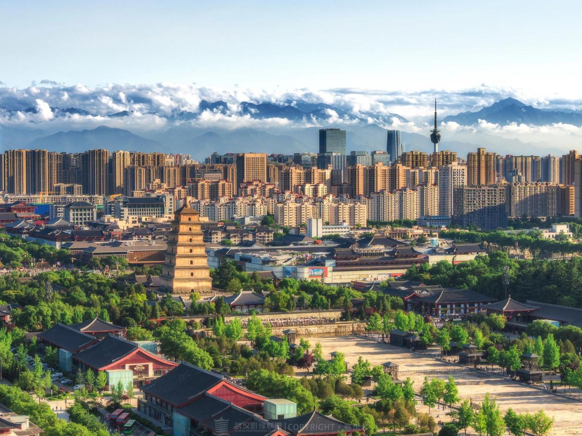 Hesu Designer Hotel & Suites -Near Xi'An Drum Tower And Yongning Gate -Free Laundry Luggage Storage -Kitty Cafe With Freshly Ground Coffee -24H Front Desk -English Service Eksteriør bilde