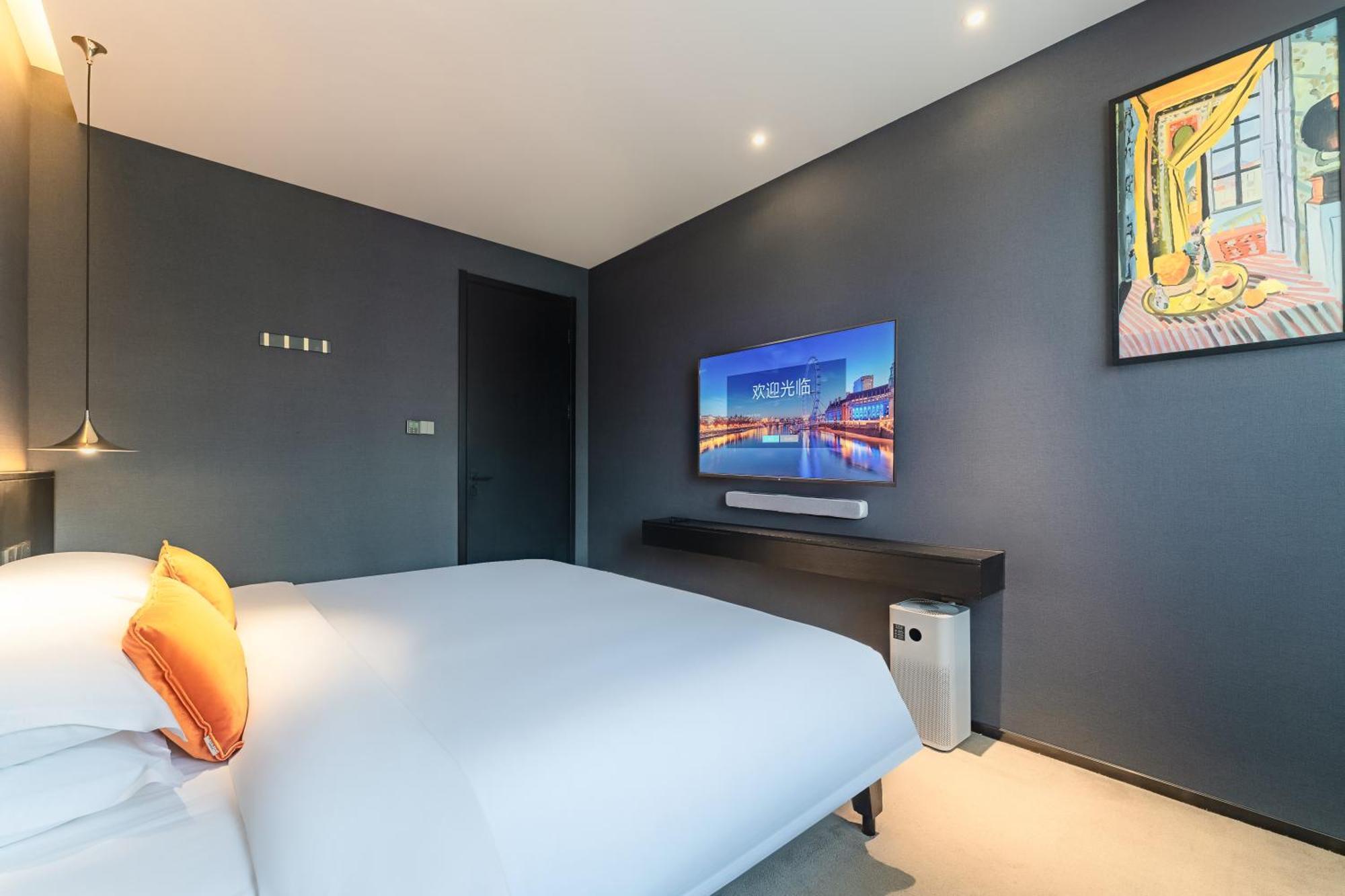 Hesu Designer Hotel & Suites -Near Xi'An Drum Tower And Yongning Gate -Free Laundry Luggage Storage -Kitty Cafe With Freshly Ground Coffee -24H Front Desk -English Service Eksteriør bilde