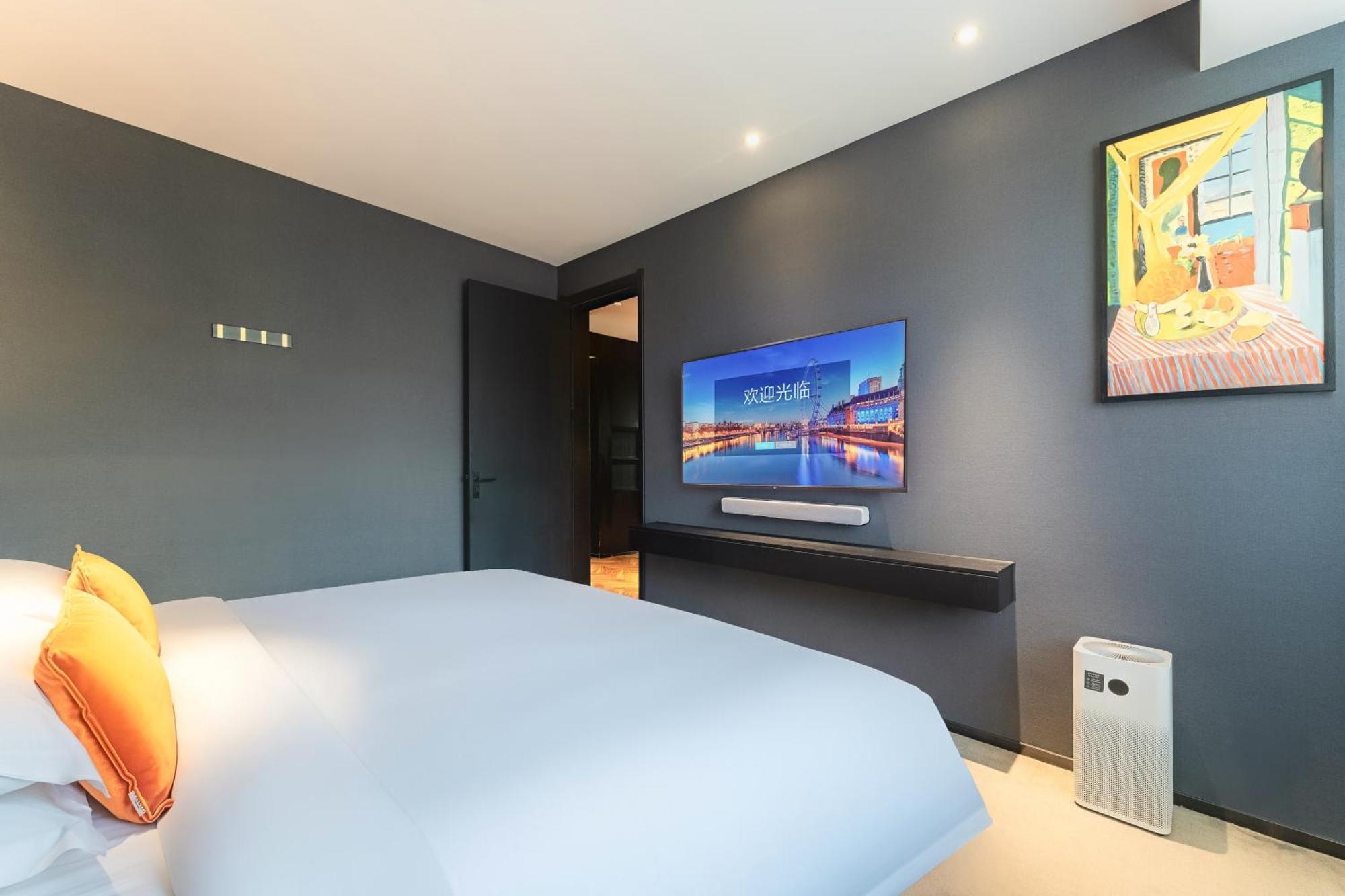 Hesu Designer Hotel & Suites -Near Xi'An Drum Tower And Yongning Gate -Free Laundry Luggage Storage -Kitty Cafe With Freshly Ground Coffee -24H Front Desk -English Service Eksteriør bilde