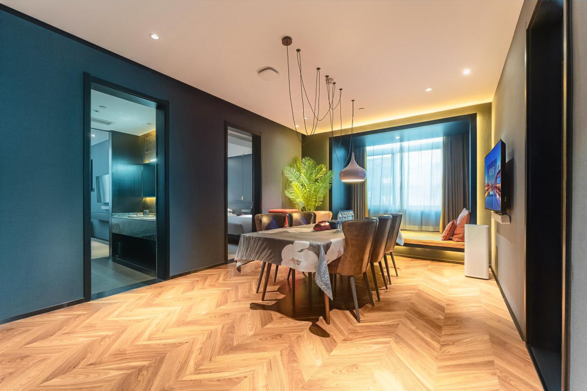Hesu Designer Hotel & Suites -Near Xi'An Drum Tower And Yongning Gate -Free Laundry Luggage Storage -Kitty Cafe With Freshly Ground Coffee -24H Front Desk -English Service Eksteriør bilde