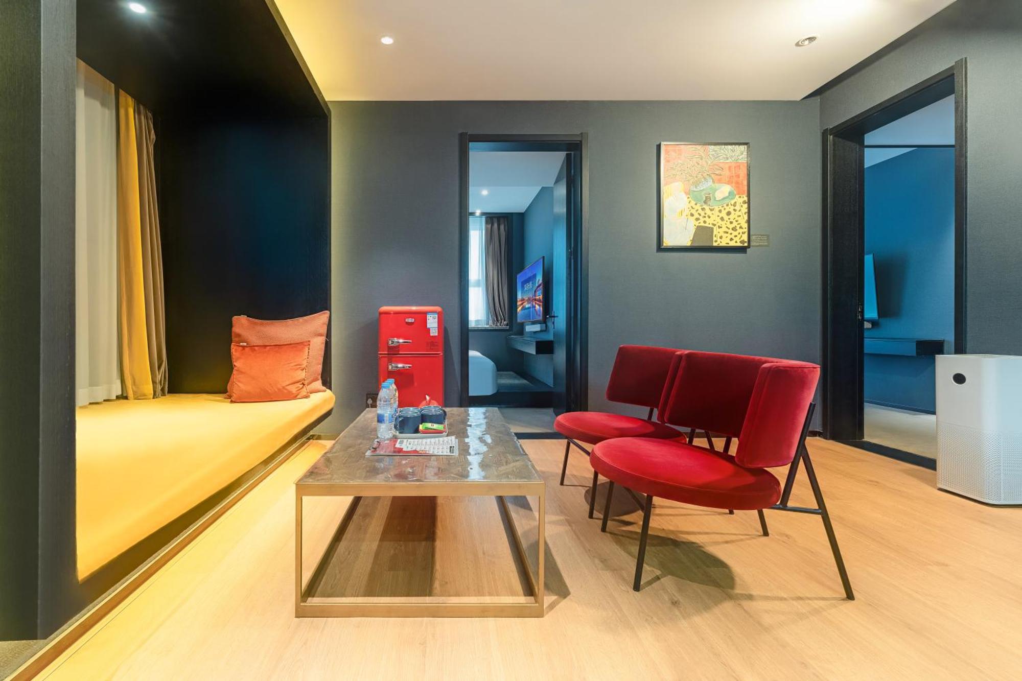 Hesu Designer Hotel & Suites -Near Xi'An Drum Tower And Yongning Gate -Free Laundry Luggage Storage -Kitty Cafe With Freshly Ground Coffee -24H Front Desk -English Service Eksteriør bilde