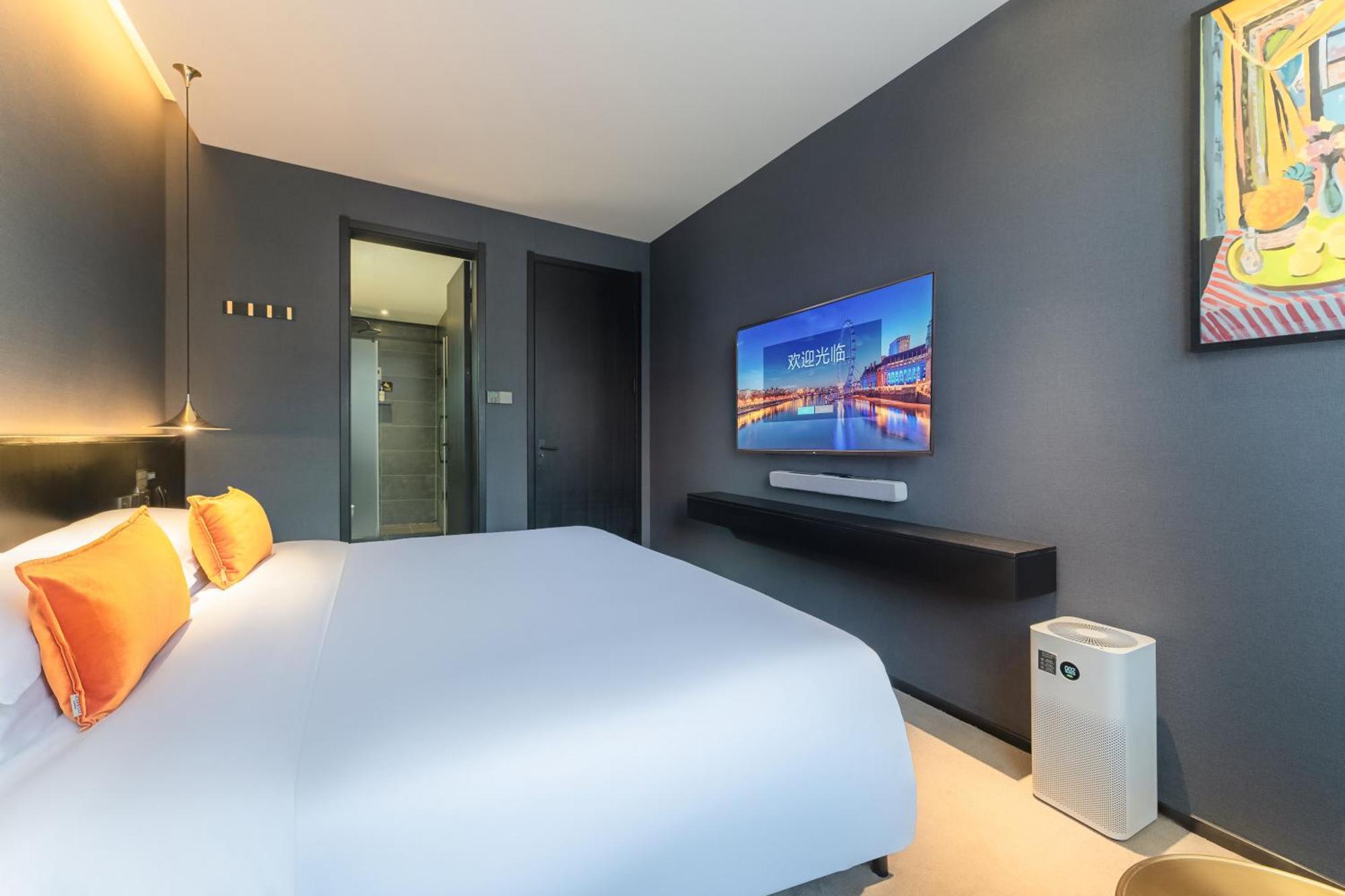 Hesu Designer Hotel & Suites -Near Xi'An Drum Tower And Yongning Gate -Free Laundry Luggage Storage -Kitty Cafe With Freshly Ground Coffee -24H Front Desk -English Service Eksteriør bilde