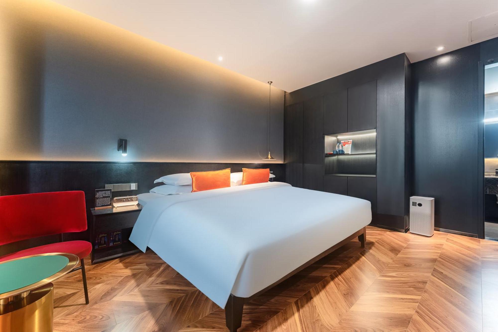 Hesu Designer Hotel & Suites -Near Xi'An Drum Tower And Yongning Gate -Free Laundry Luggage Storage -Kitty Cafe With Freshly Ground Coffee -24H Front Desk -English Service Eksteriør bilde