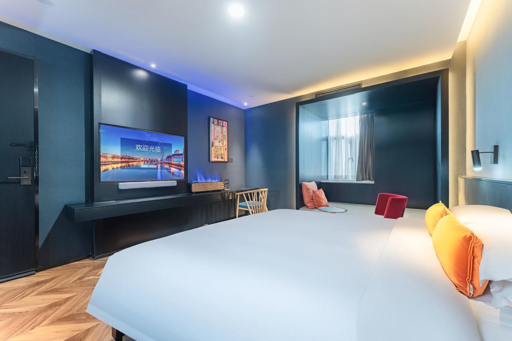 Hesu Designer Hotel & Suites -Near Xi'An Drum Tower And Yongning Gate -Free Laundry Luggage Storage -Kitty Cafe With Freshly Ground Coffee -24H Front Desk -English Service Eksteriør bilde