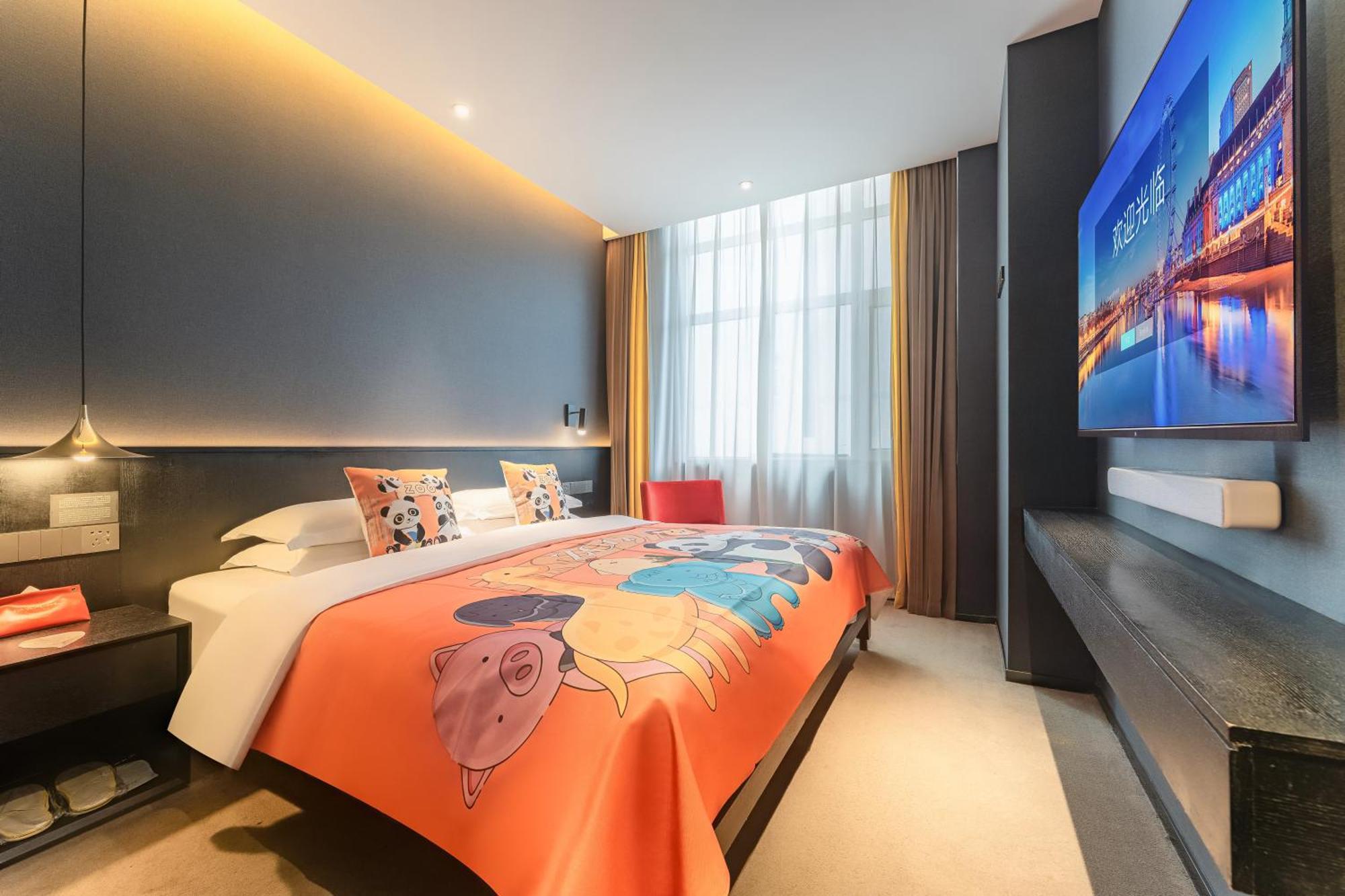 Hesu Designer Hotel & Suites -Near Xi'An Drum Tower And Yongning Gate -Free Laundry Luggage Storage -Kitty Cafe With Freshly Ground Coffee -24H Front Desk -English Service Eksteriør bilde